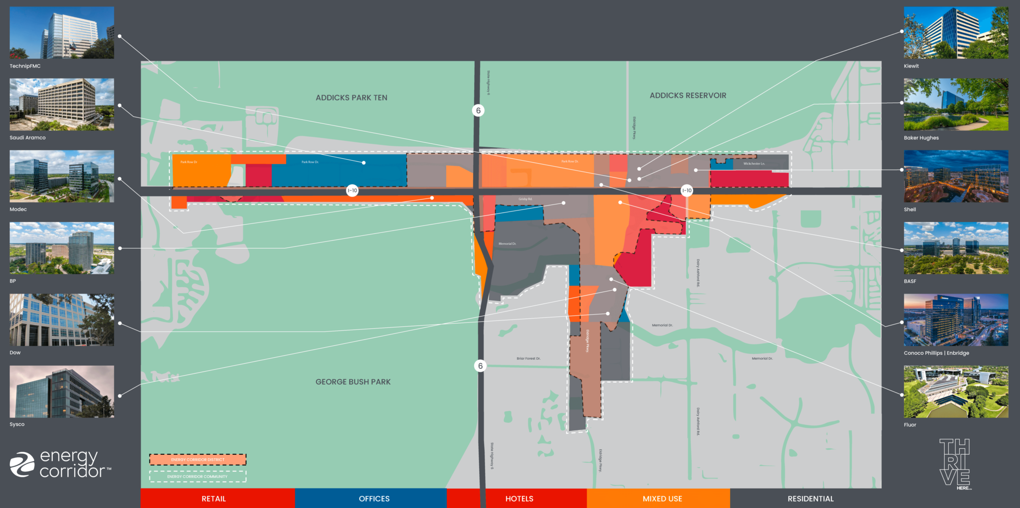 Core Electric Map Demographic Data | The Energy Corridor District